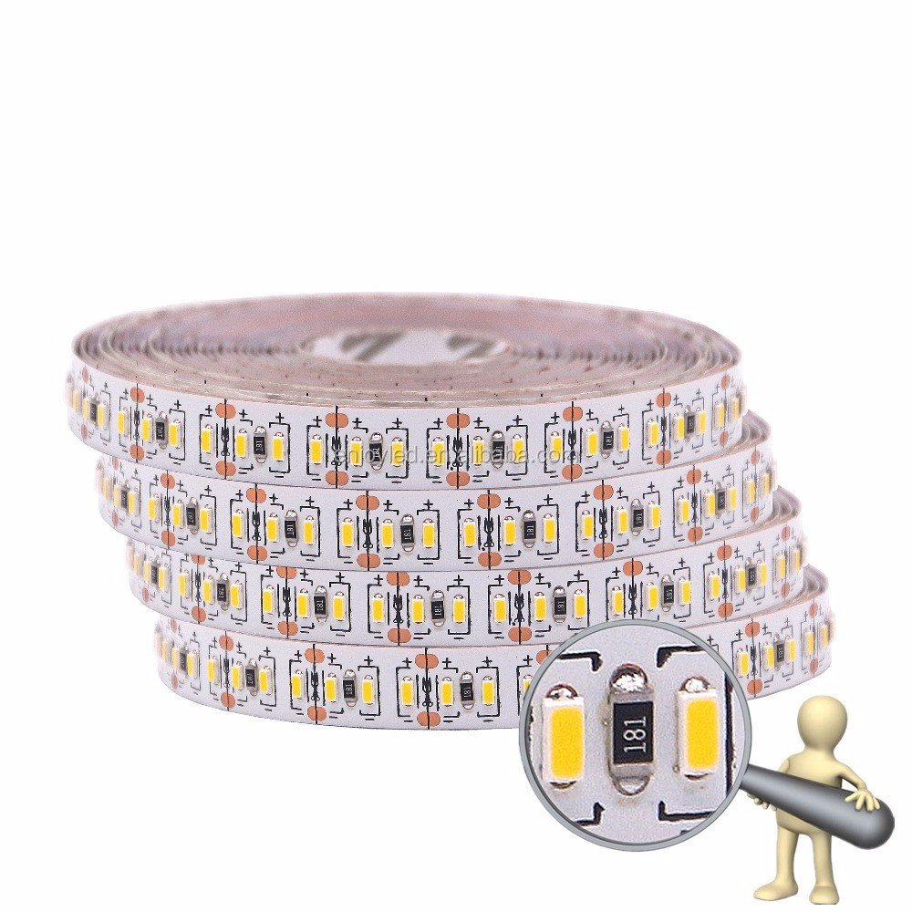 Dual color CCT adjustable 3014 tunable white led strip 24V 24W/m from China