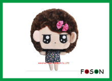 Lovely Girl Usb Hand Warmer Mouse Pad With Wrist Rest Soft Washable