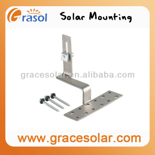 2014 Solar Panel Roof Mounting Hook; Stainless Steel Roof Hook; Roof Hook of Solar Panel