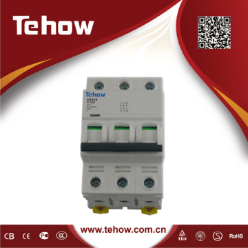 2015 High Quality New Type MCB C16 16A CE Mark Miniature Circuit Breaker TH5B MCB 3P On Sale