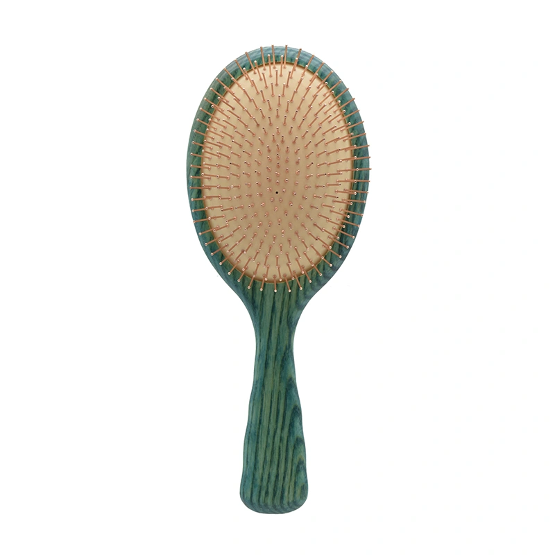 1 PCS Fashion Hair Care Anti-Hair Loss Massager Simple Massage Comb Wooden Bamboo Salon Styling Brush for Womens and Mens