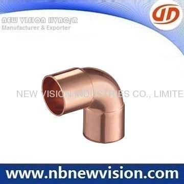 90 Degree Copper Elbow Fitting 