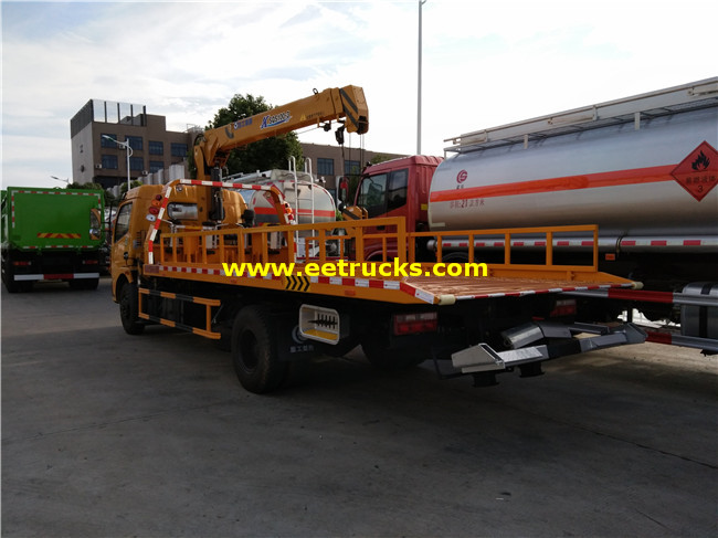 4 Ton Tow Trucks mounted Cranes