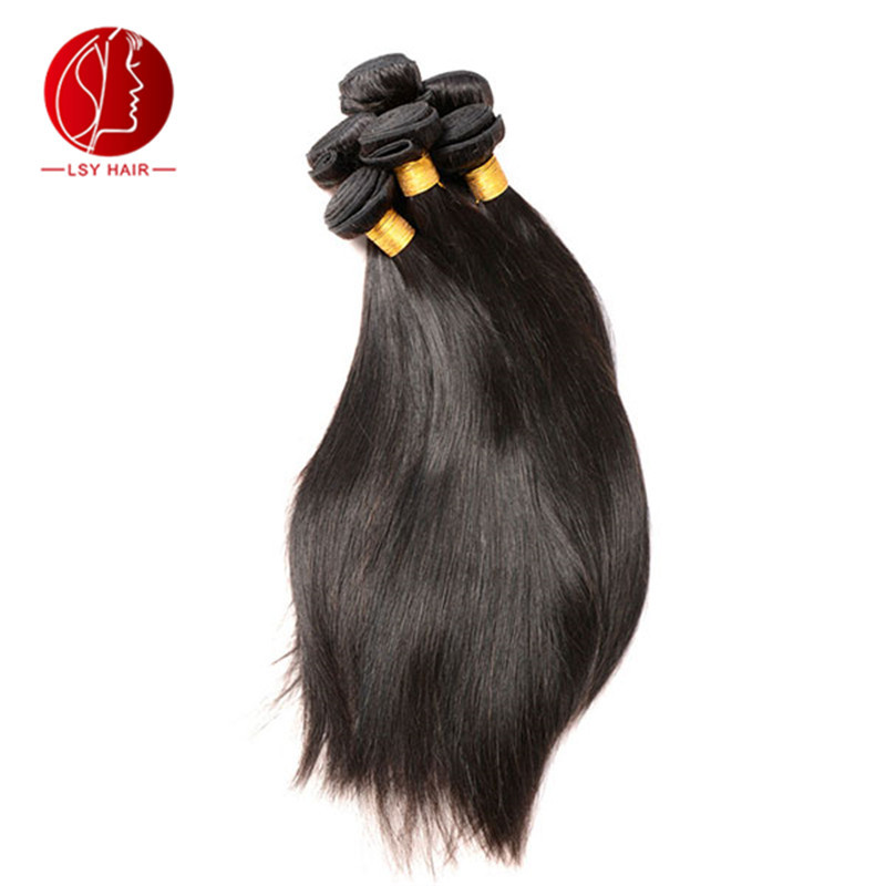 Lsy Hair Manufacturer Mink Brazilian Straight Virgin Cuticle Aligned Mink Straight Hair