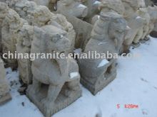 stone animal carvings