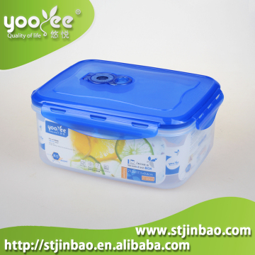 Hot Selling 2L Clear Rectangular Plastic Airtight Containers for Food