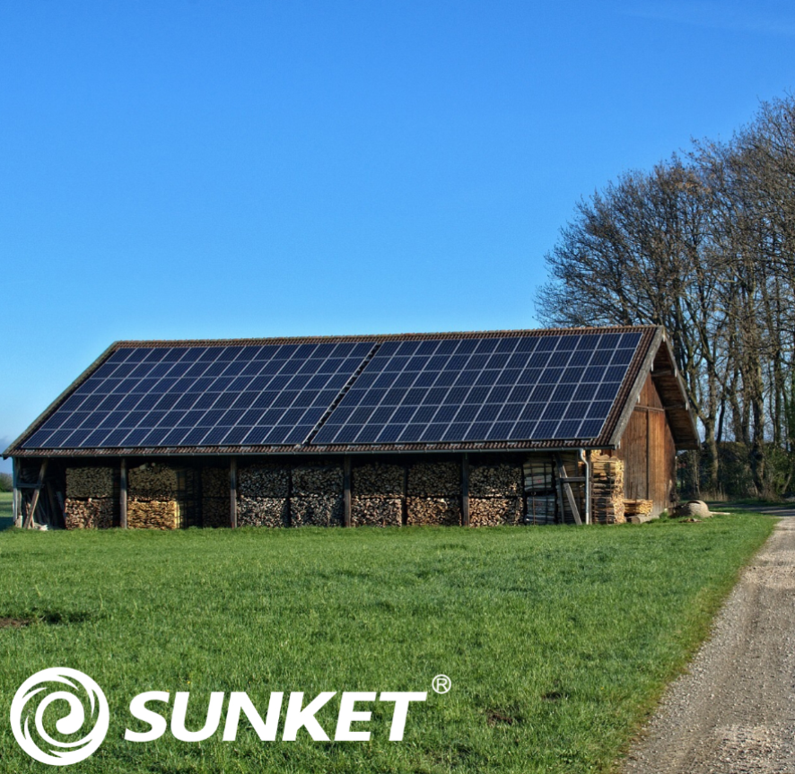 5KW w domu systemu zasilania energią słoneczną z sieci