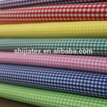 T/C gingham check fabric