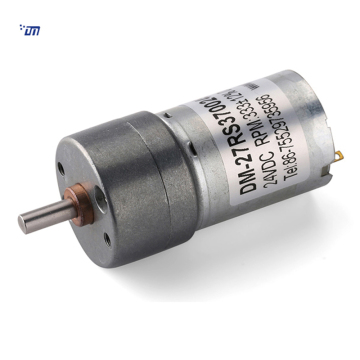 27mm dual shaft dc gear motor