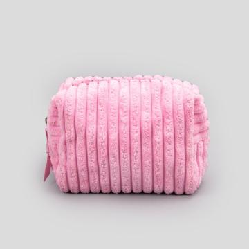 Plush Pink Cosmetic Bag on sale