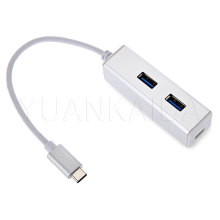 Aluminum USB Type-C HUB Mac