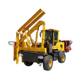 Pile Driver 4*4 Wheel Highway Guardrail Instalasi