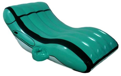 inflatable plastic beach chairs