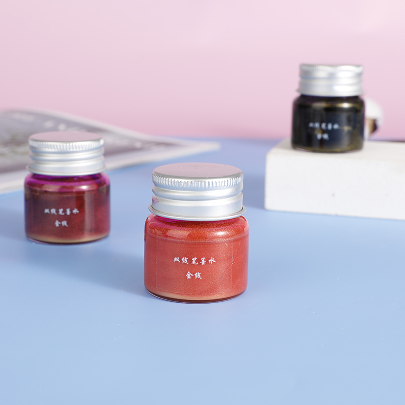 Encre surligneur à base de pigments