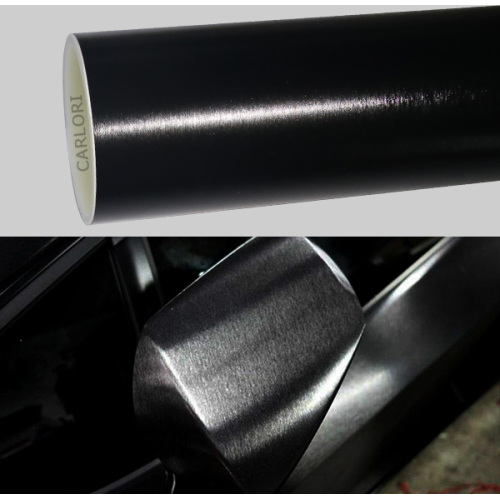 Brush Metallic Black Wrap Vinyl.