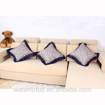 High quality fashion luxury square sofa / car pillow case