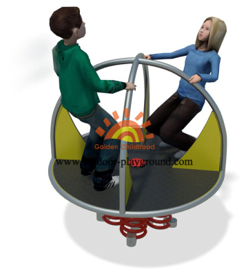 Manually Powered Playground Roundabout Equipment