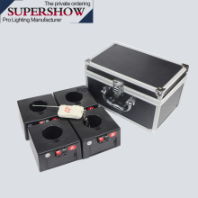4 Channel Wireless Remote Control System Cold Pyrotechnics Receiver sparks Fountain cold fireworks machine for wedding stage