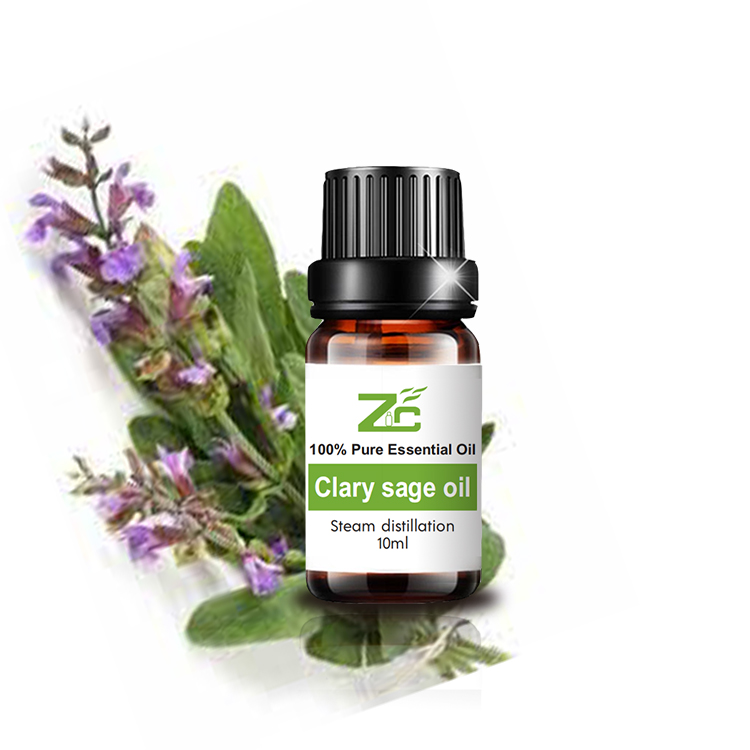 Puro cosmetico olio essenziale di salvia clary.