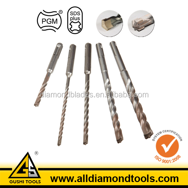 Straight Head 2 Cutters Concrete Drilling SDS Plus Drill Bit