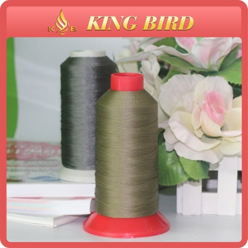 Color Dyed 100% Nylon Bonded Bag Weaving Thread for Bag Knitting