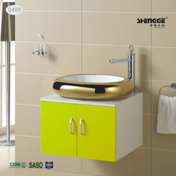 SF-CB2558 Durable MDF aluminium bathroom cabinet