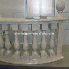 Grey granite balustrade & handrail,stone railing