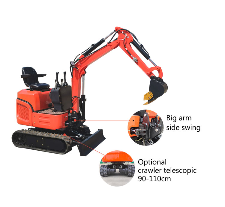 1ton Mini Excavator Nm E10plus