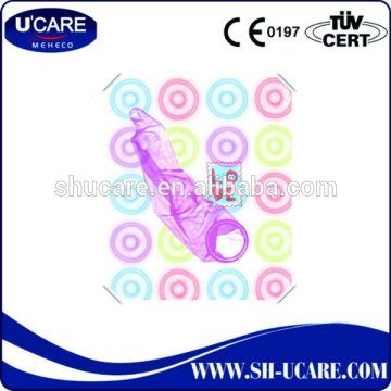 Wholesale nice looking 180mm classic colorful condoms