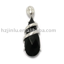 paypal- 08 noble silver jewelry, 925 silver necklace pendant (P010004)