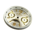 Moonphase 3 small eyes Watch dial with Rehaut