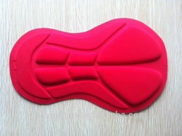 red coolmax cycling silicon gel padding