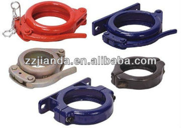 Concrete pump coupling