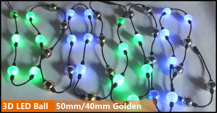 RGB LED Ball DMX512 Programmable