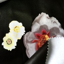 PU printed elastic fabric for pants,skirts,shaping pants