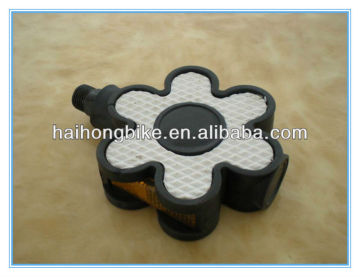 2013 Latest lovely flower shape kid bicycle pedal,kid bmx pedal for sale approved ISO9001
