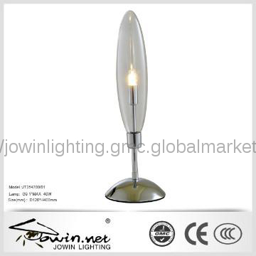 Glass Shade Table Lamp & Rocket Shape Lamp