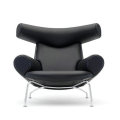 Moderne Replica Ox Lounge Chair en Ottoman