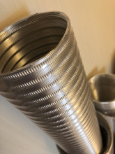 aluminum flexible semi-rigid duct hosing for exhaust fan