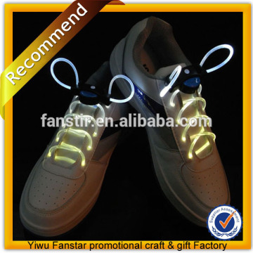 Supply all kinds of led shoelaces white,led luminescent shoelaces