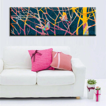 printed giclee abstract canvas art fabric printed printing