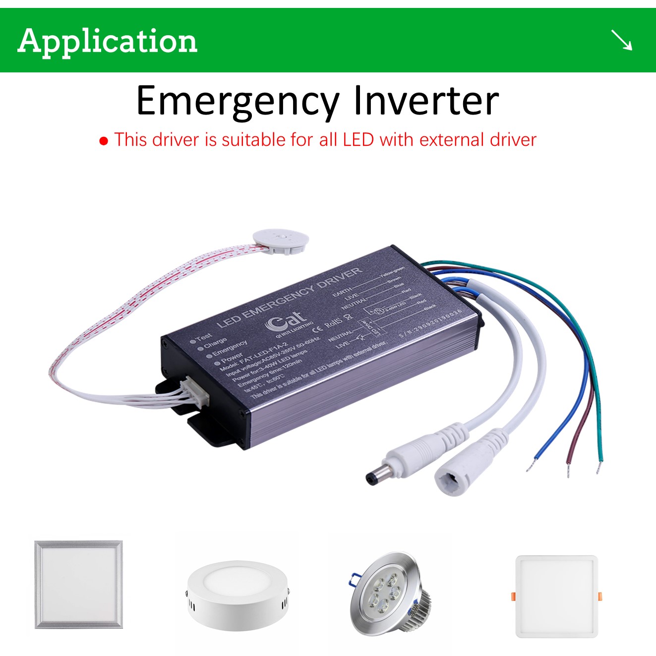 Battery Backup Led