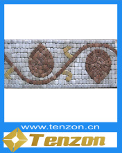 Rosa Girona Mosaic Borders