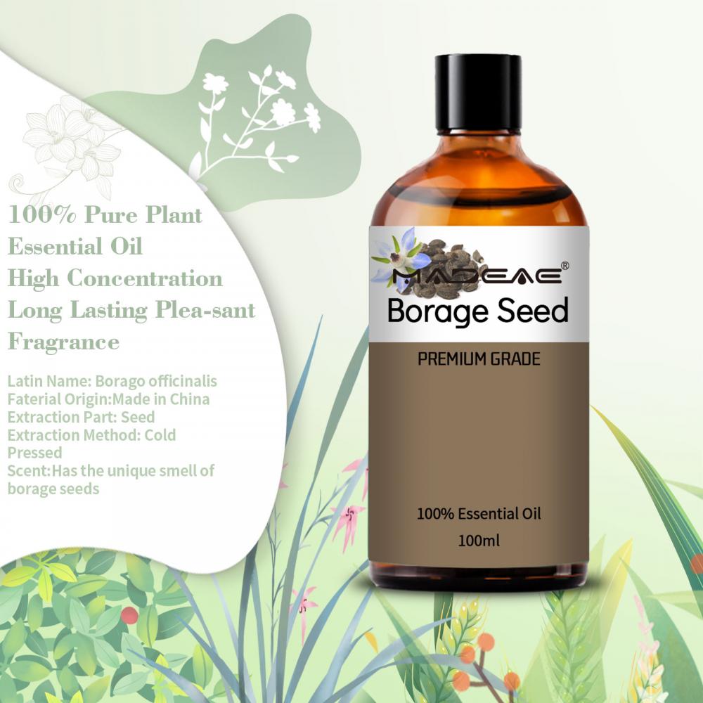 Minyak aromaterapi biji borage 100% Minyak wewangian gaya parfum terkonsentrasi