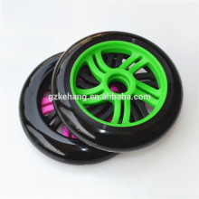 Custom Kid Scooter PU three-wheeled scooter wheels