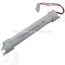 4.8V SC 2000mAh LED Downlight Battery/LED Emergency Battery 4.8V For LED Tube,LED Downlight ect