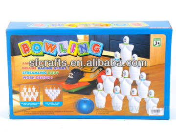 Kids Deluxe Plastic Bowling Set Toy