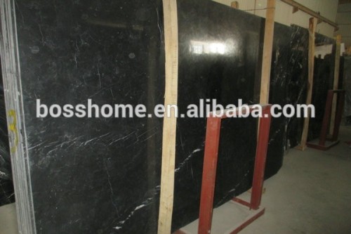 Nero Marquina Black With White Vein Marble for sale