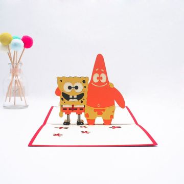 Custom Print 3D Pop Up Envelope Card envelope