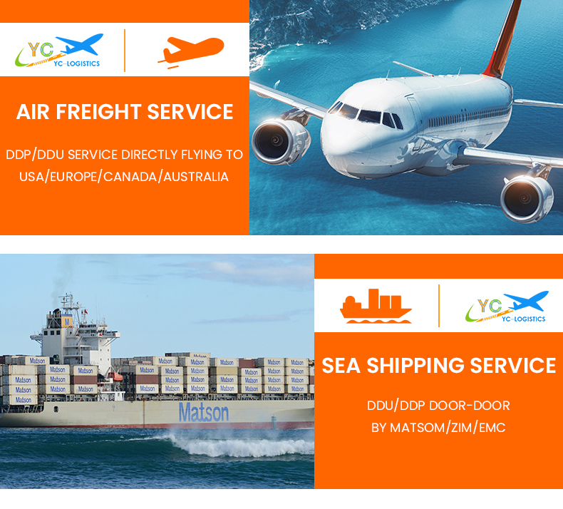 Air freight cargo from China to US door to door service